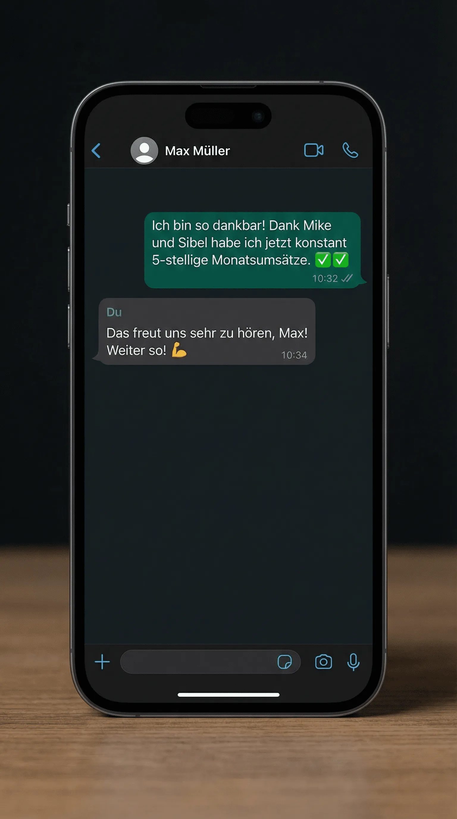 WhatsApp Testimonial